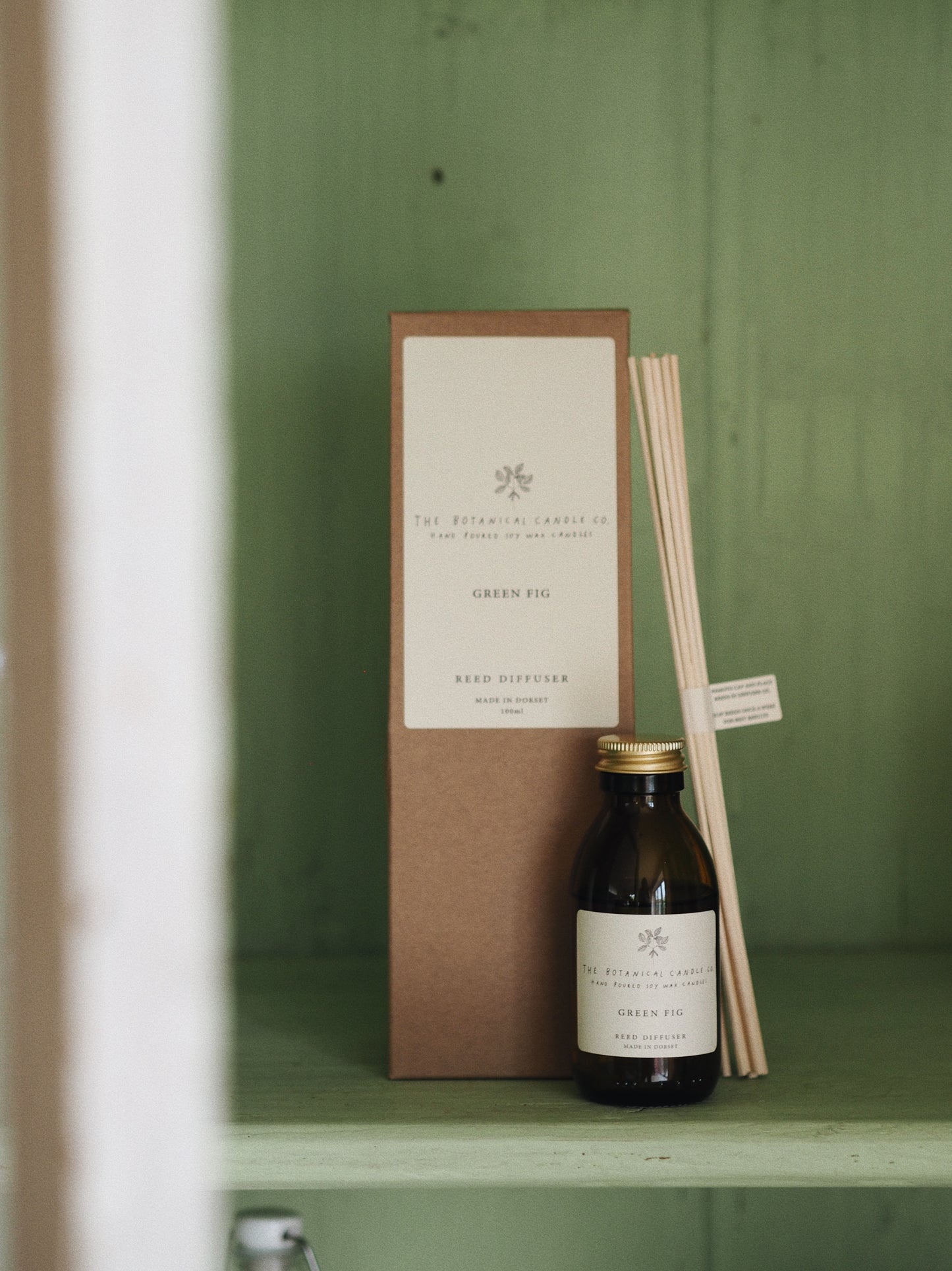Green Fig Reed Diffuser - The Botanical Candle Co.