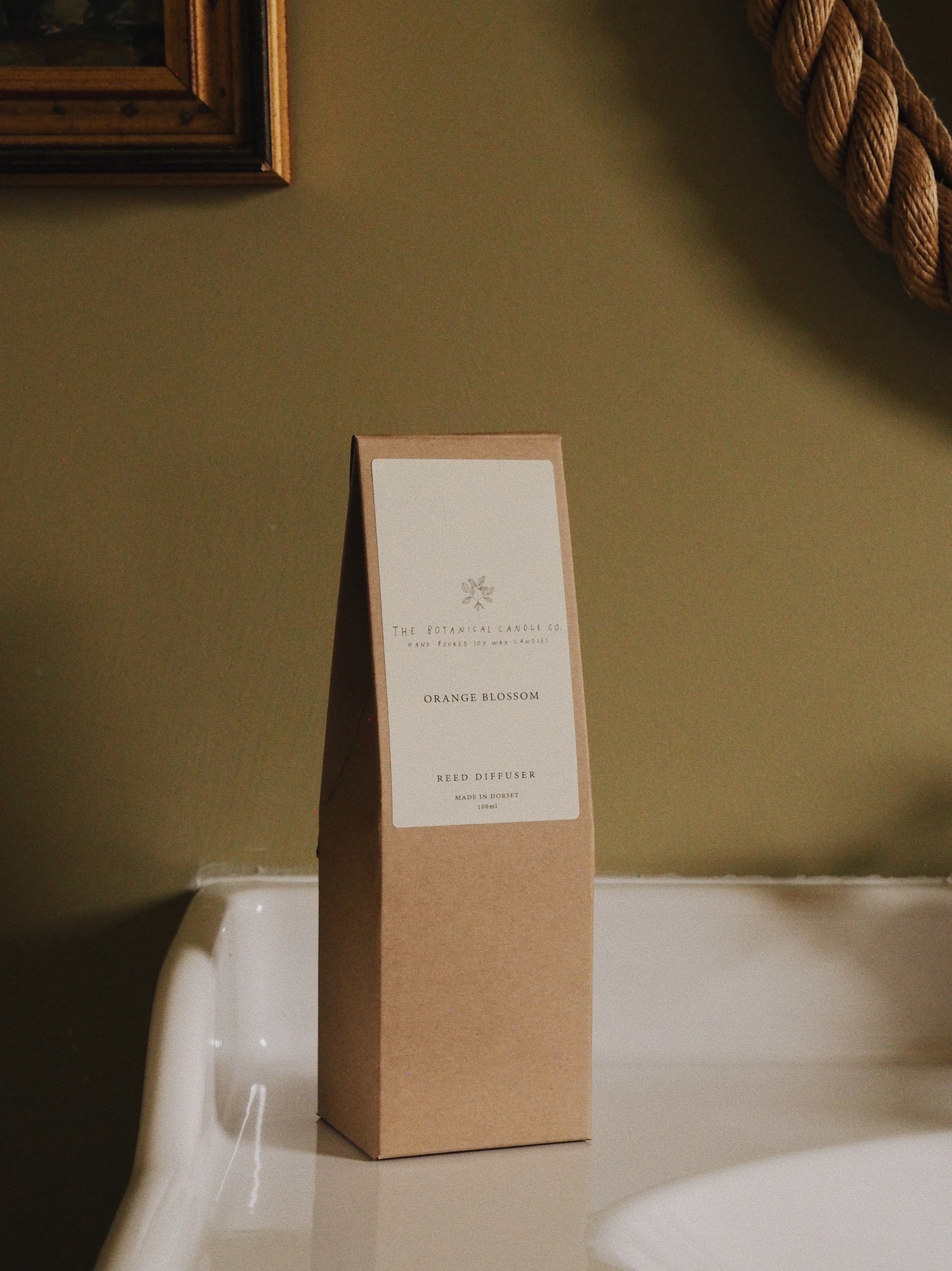 Orange Blossom Reed Diffuser - The Botanical Candle Co.