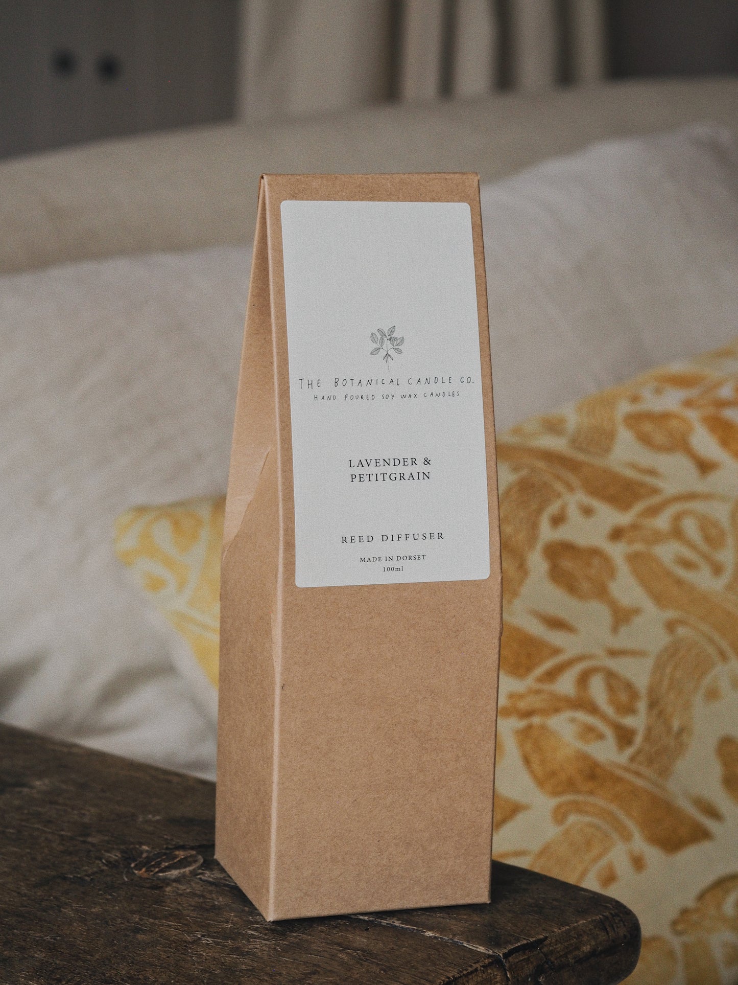 Lavender & Petitgrain Reed Diffuser - The Botanical Candle Co.