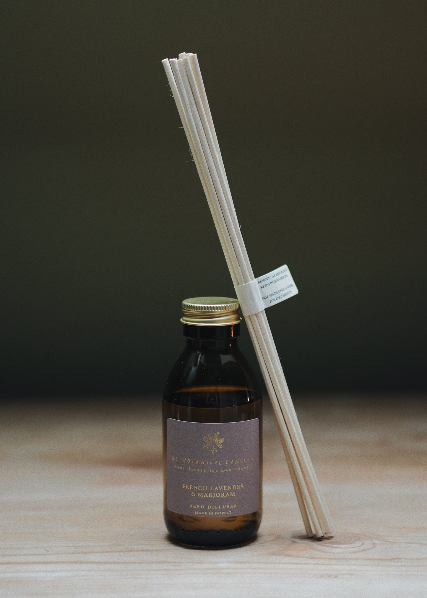 French Lavender & Marjoram Reed Diffuser - The Botanical Candle Co.