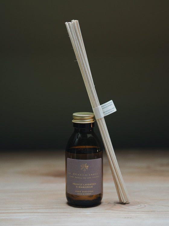 French Lavender & Marjoram Reed Diffuser - The Botanical Candle Co.