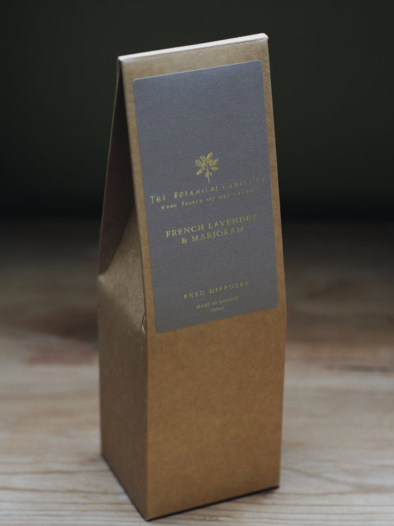 French Lavender & Marjoram Reed Diffuser - The Botanical Candle Co.