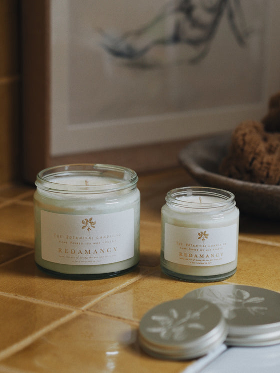R E D A M A N C Y® Soy Wax Candle - The Botanical Candle Co.