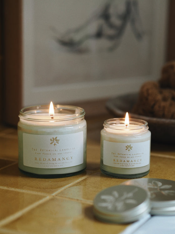 R E D A M A N C Y® Soy Wax Candle - The Botanical Candle Co.