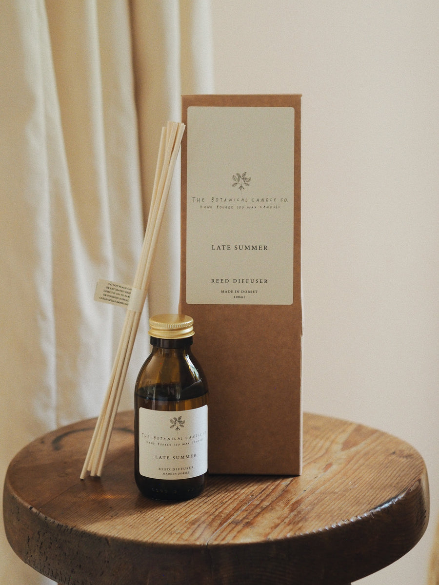 Late Summer Reed Diffuser – The Botanical Candle Co.