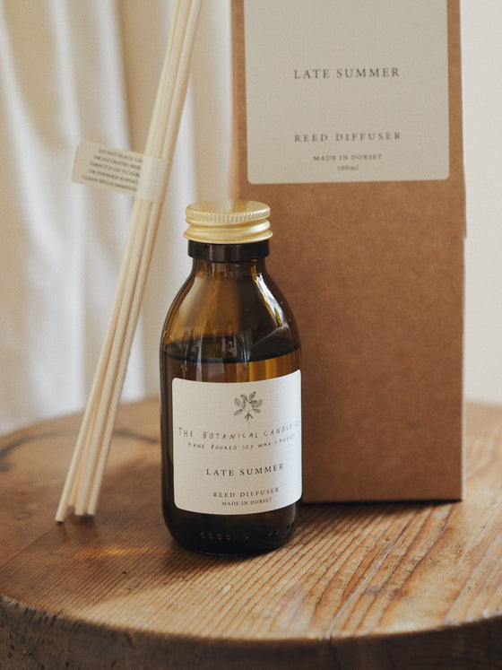 Late Summer Reed Diffuser - The Botanical Candle Co.