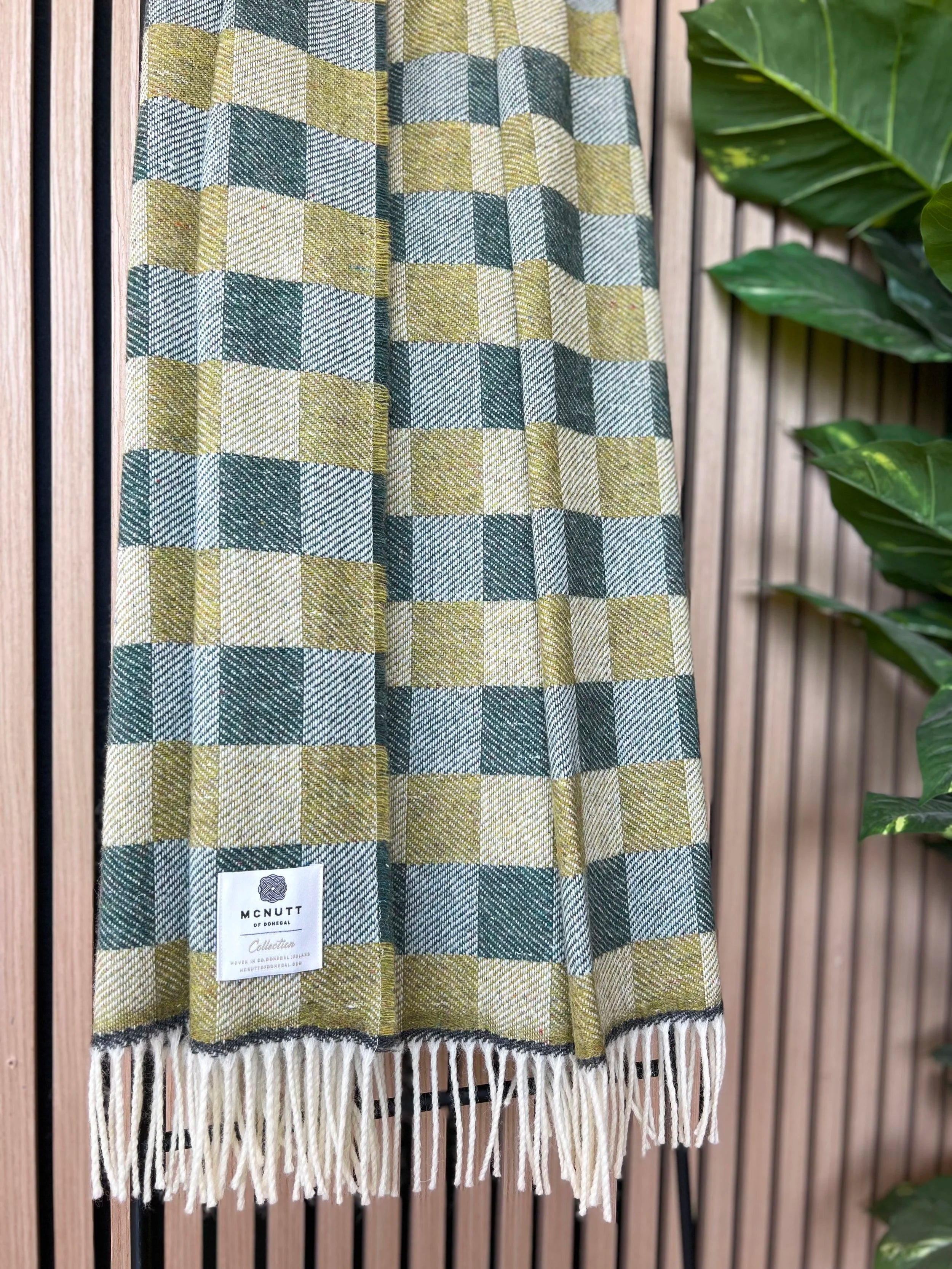 Shamrock Blanket by McNutt of Donegal – The Botanical Candle Co.
