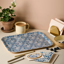  Wanderlust Blue Floral Tray (medium)