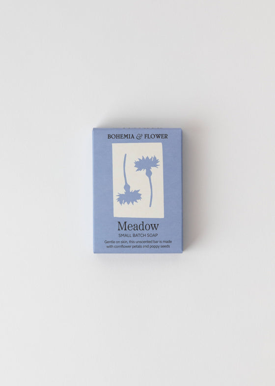 Meadow Bar Soap - Cornflower & Poppy Seed