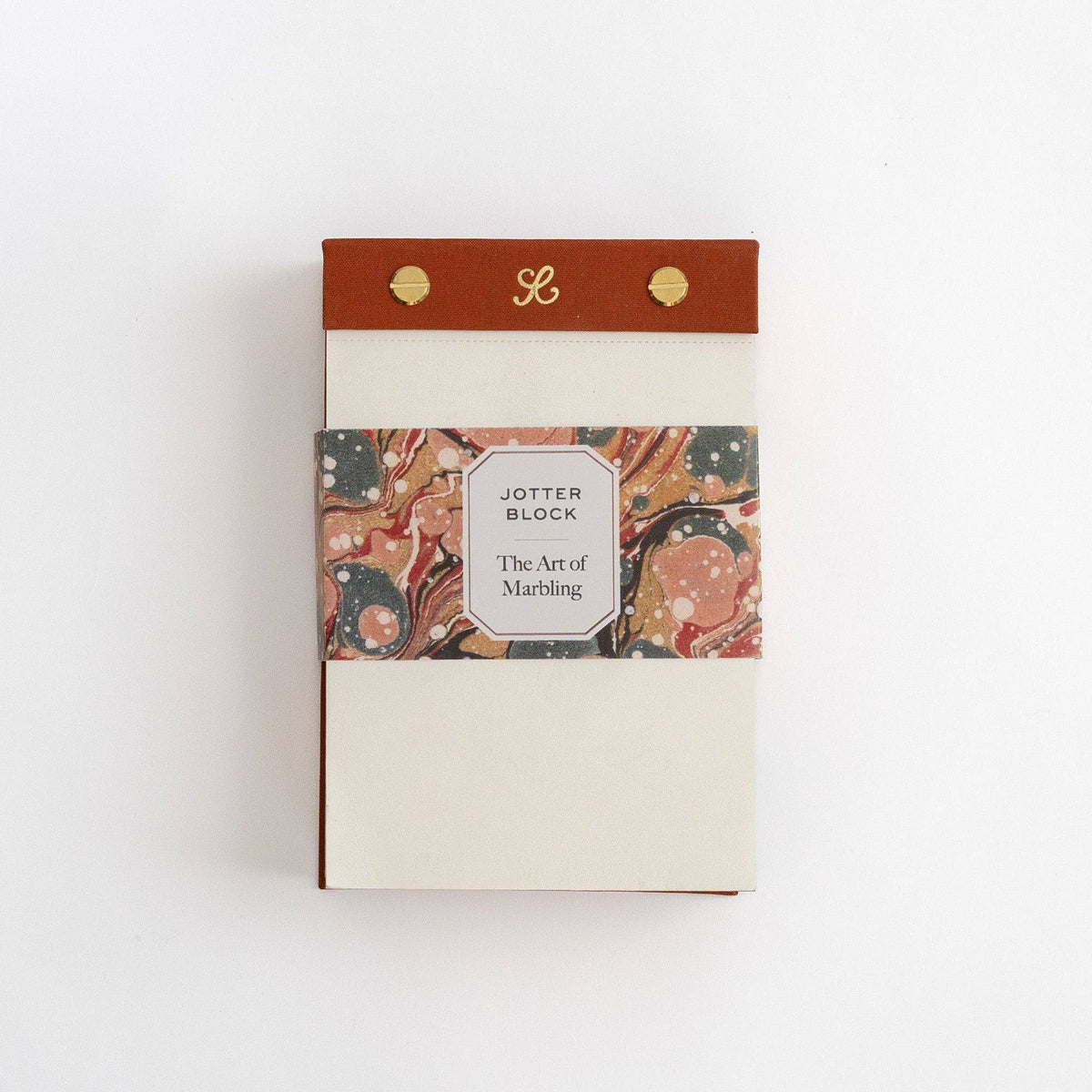 Jotter Block - The Art of Marbling - The Botanical Candle Co.