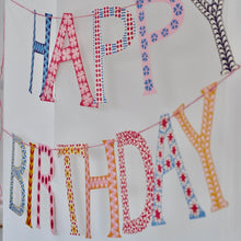  Cambridge Imprint Birthday Banner - The Botanical Candle Co.