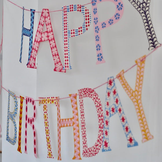 Cambridge Imprint Birthday Banner