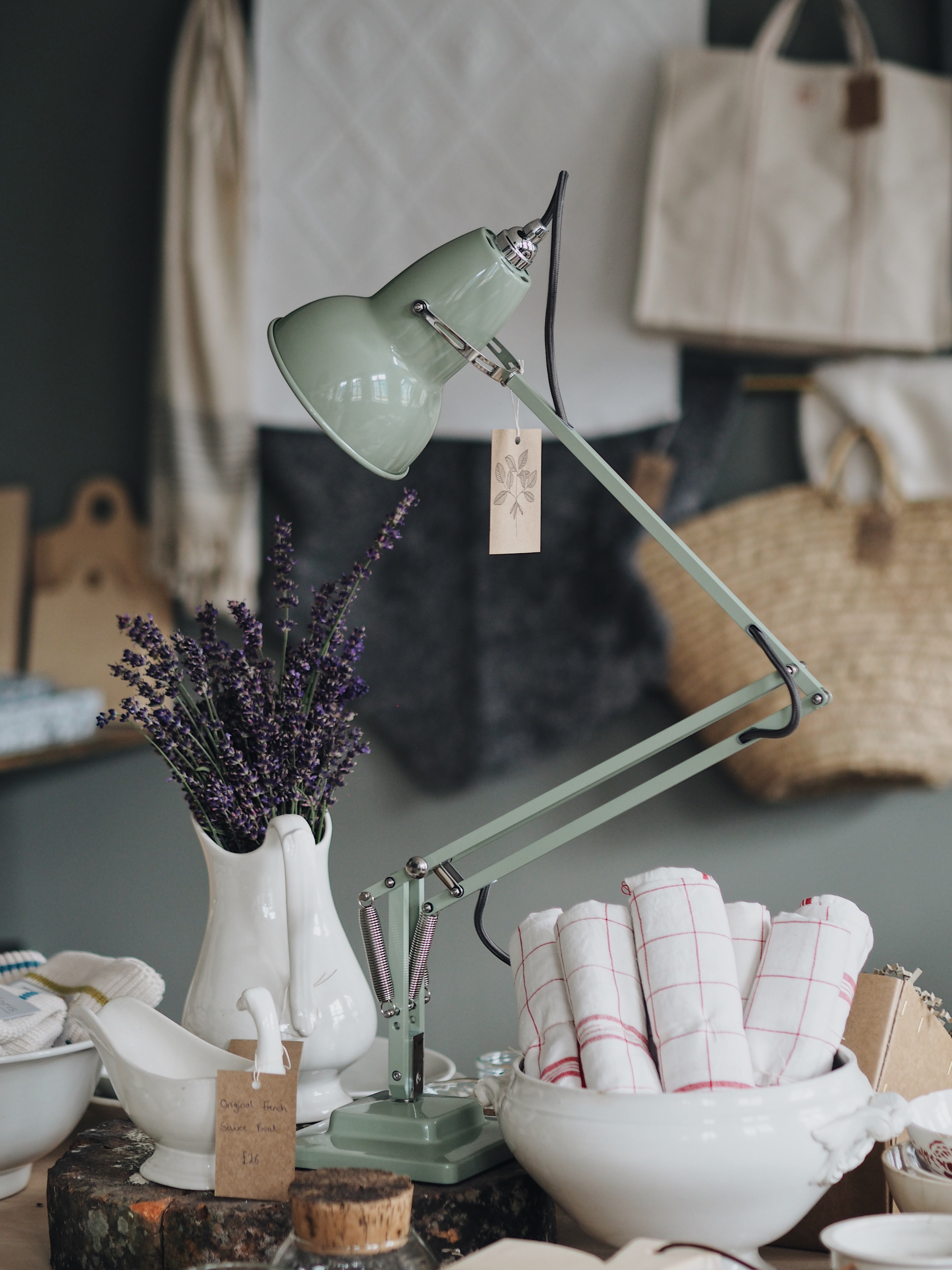 Punkt. MP02 New Generation ライトブルー Anglepoise Original 1227 National Trust Edition – The Botanical