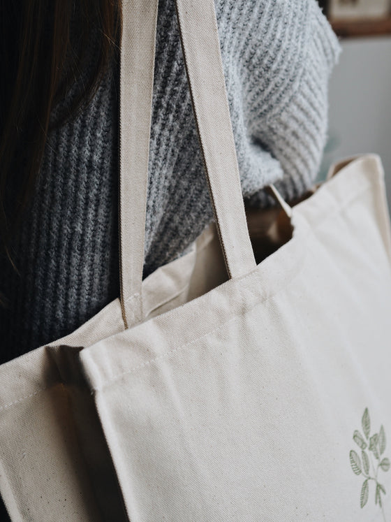 The Botanical Candle Co. Cotton Tote Bag - The Botanical Candle Co.