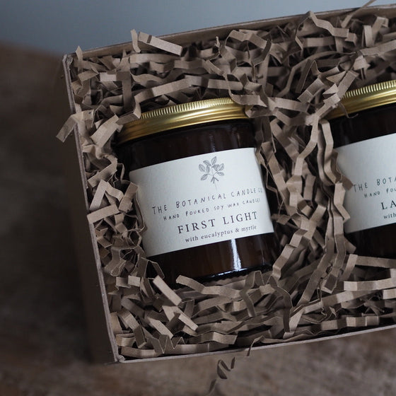 The Perfect Pair Gift Box - The Botanical Candle Co.