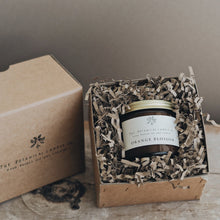  Gift Boxed Large Amber Glass Jar Candle - The Botanical Candle Co.