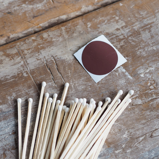 Extra-Long Matches Refill Pack - The Botanical Candle Co.