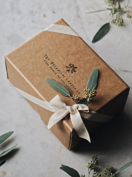 The Scented Duo Gift Box - The Botanical Candle Co.