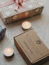 Gift Wrapped Duo of Tealights - The Botanical Candle Co.