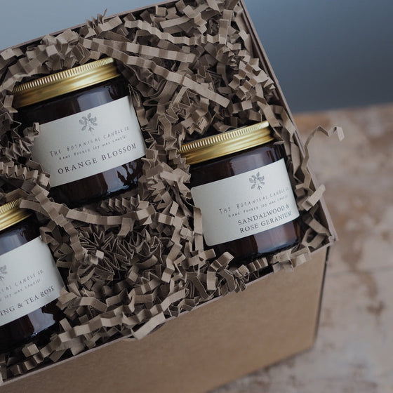 The Floral Collection Gift Box - The Botanical Candle Co.