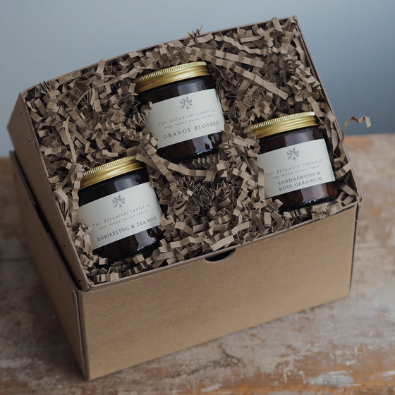 The Floral Collection Gift Box - The Botanical Candle Co.