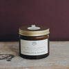 Darjeeling & Tea Rose Soy Candles in Amber Jars - The Botanical Candle Co.