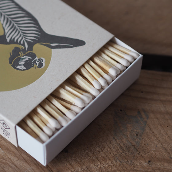 Yoga Letterpress Printed Luxury Matches - The Botanical Candle Co.