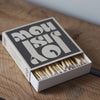 Joy Is Now Letterpress Printed Luxury Matches - The Botanical Candle Co.