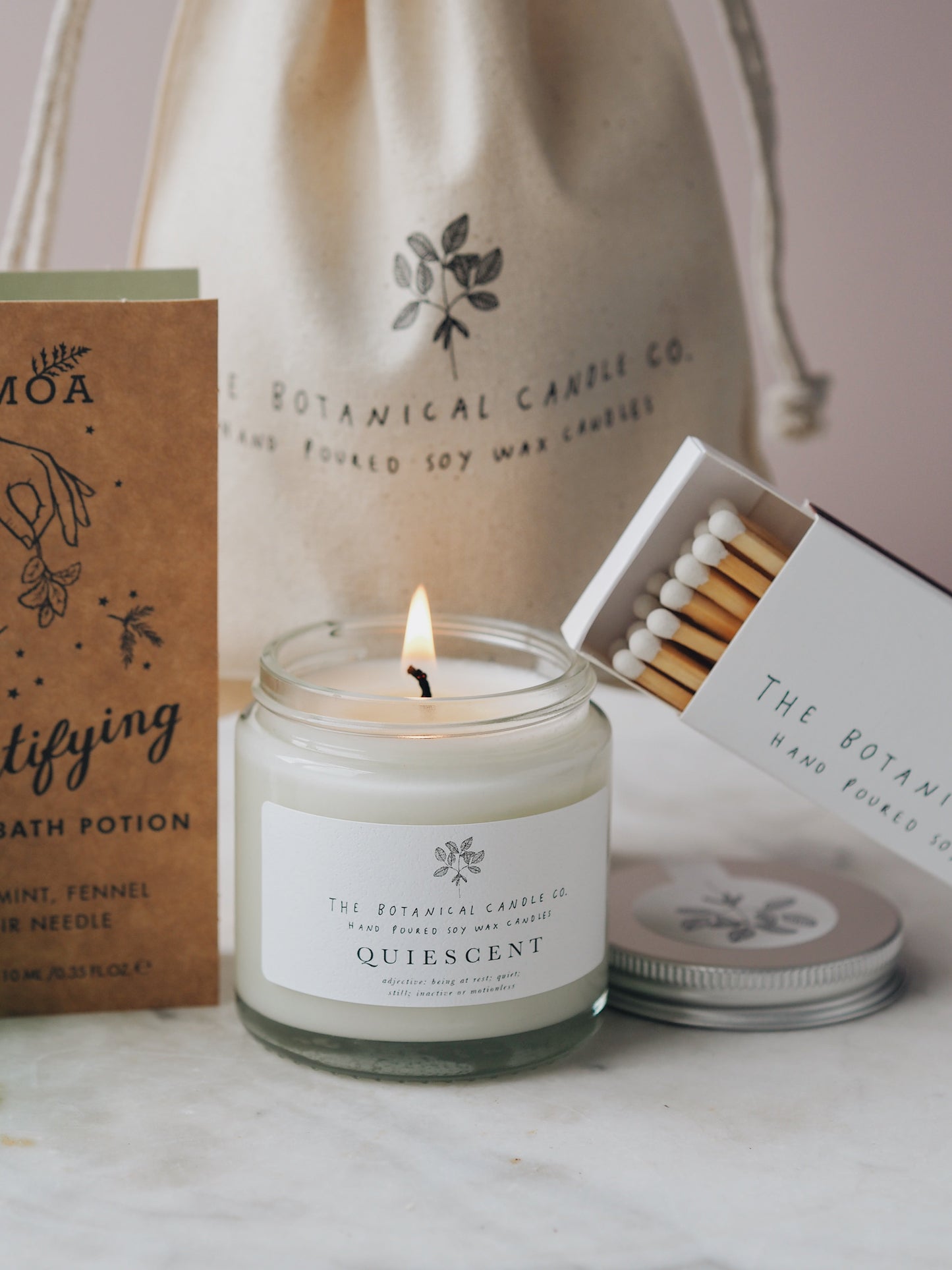 A Moment For Yourself Gift Bag - The Botanical Candle Co.