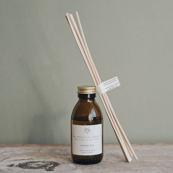 Green Fig Reed Diffuser - The Botanical Candle Co.