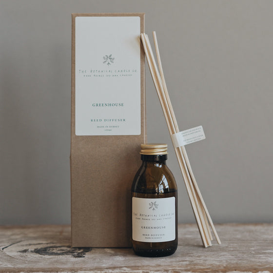 Greenhouse Reed Diffuser - The Botanical Candle Co.