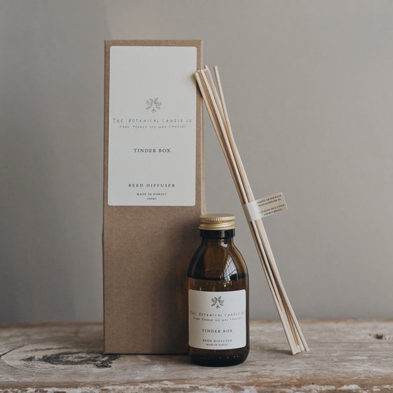 Tinder Box Reed Diffuser - The Botanical Candle Co.